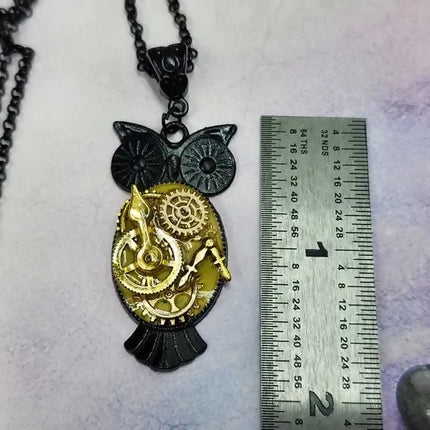 black gold steampunk owl steampunk buddha (9)
