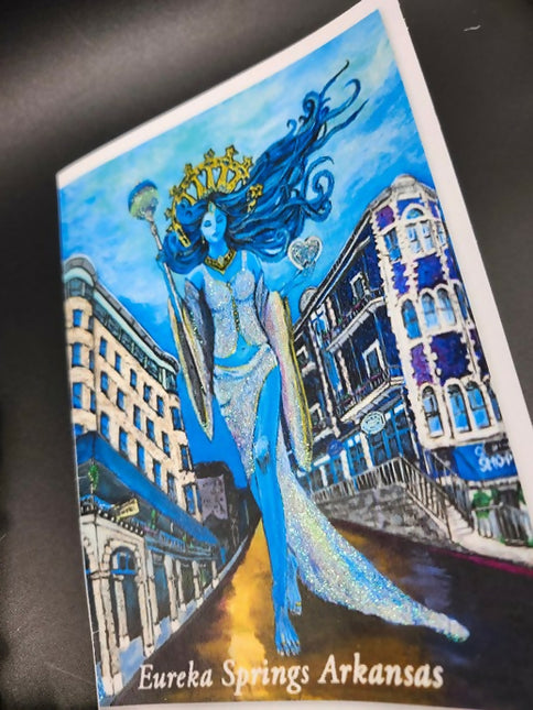 Aza Azure Eureka Springs, Greeting Card (1)