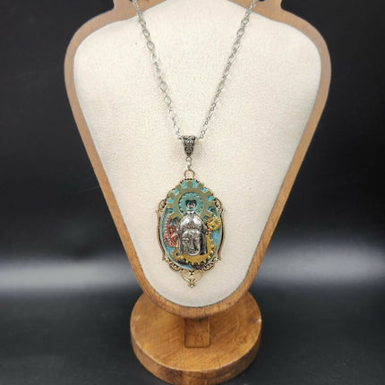 Steampunk Buddha Necklace (8)