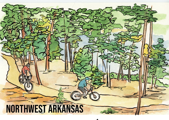 NWA Mountain Biking Magnets