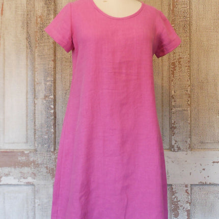 A-LINE DRESS-ORCHID
