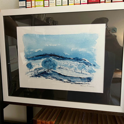 Blue Ozarks framed
