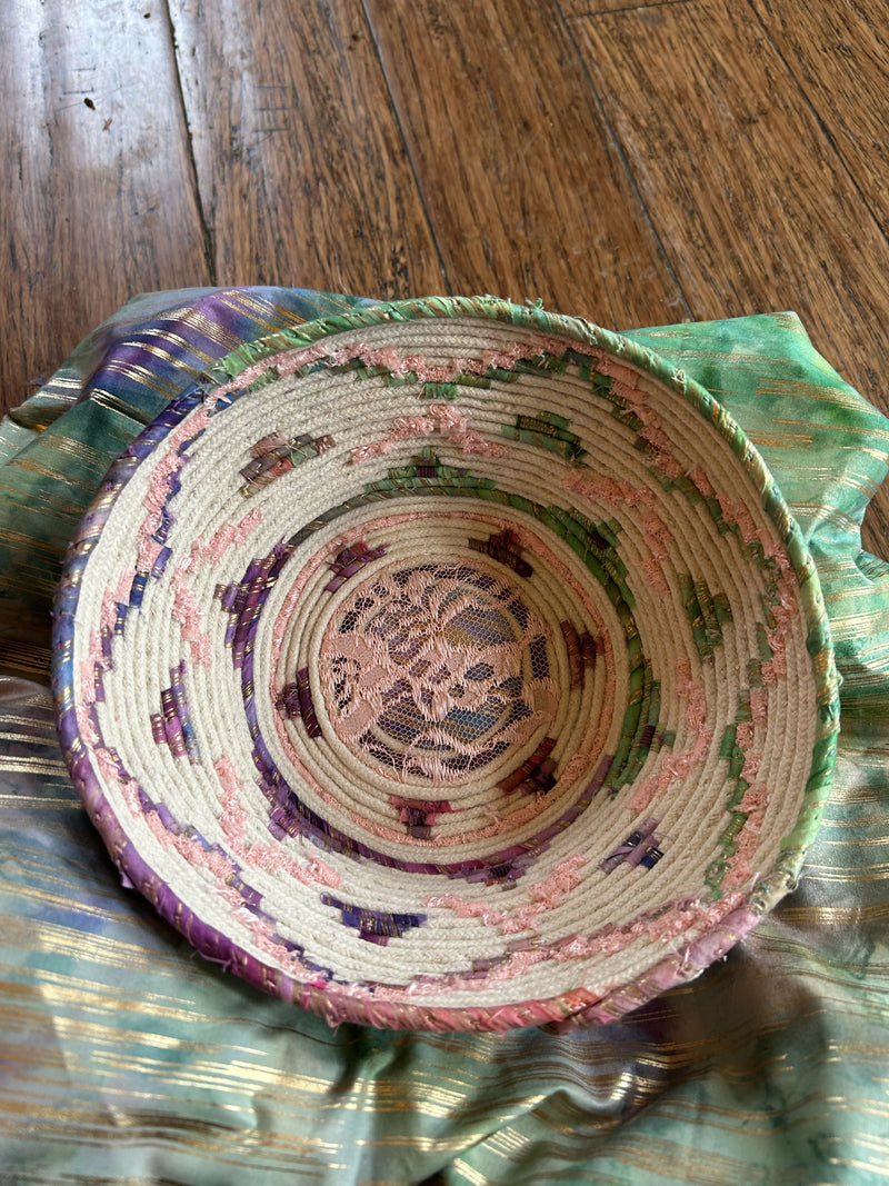 Cotton rope bowl