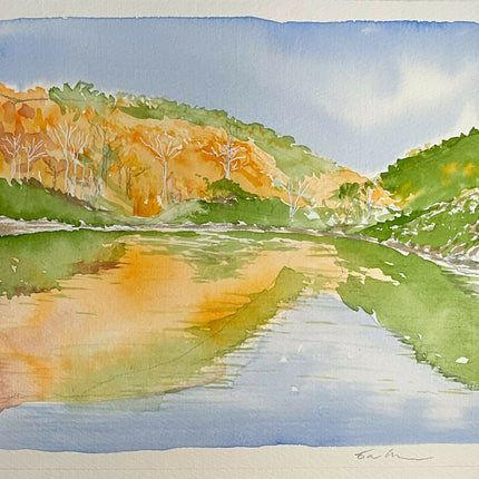 Black Bass Lake--Late Afternoon, Early Autumn