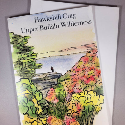 Hawksbill Crag 5x7 Card