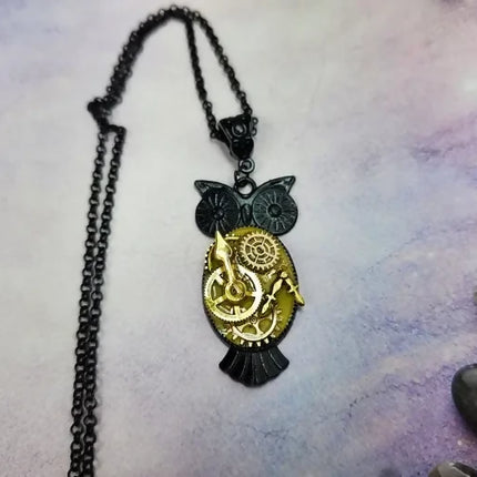 black gold steampunk owl steampunk buddha (12)