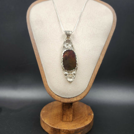 Rainbow Ammolite Necklace (8)