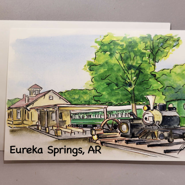 ES Train Station 5x7 Card