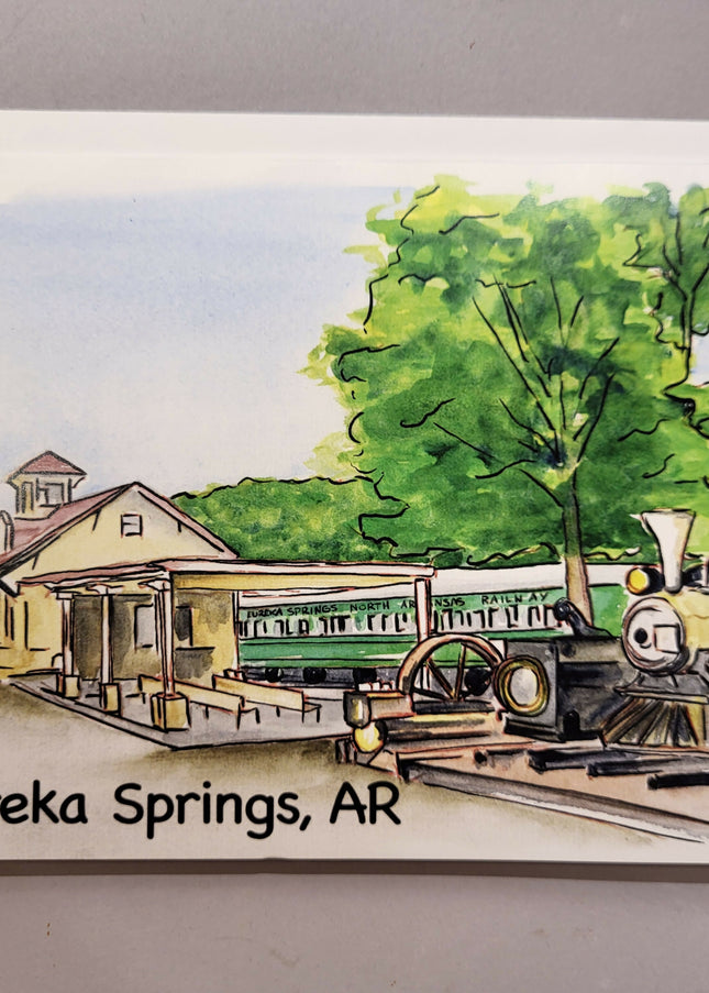 ES Train Station 5x7 Card