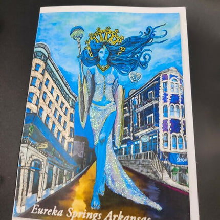 Aza Azure Eureka Springs, Greeting Card