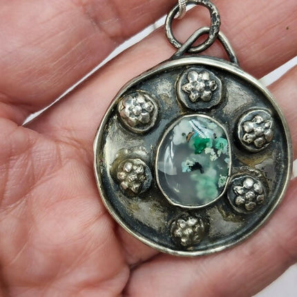Earth & Mist Sterling Silver Necklace (7)