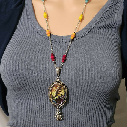 Ripple in Time Grateful Dead Skull Necklace (9)