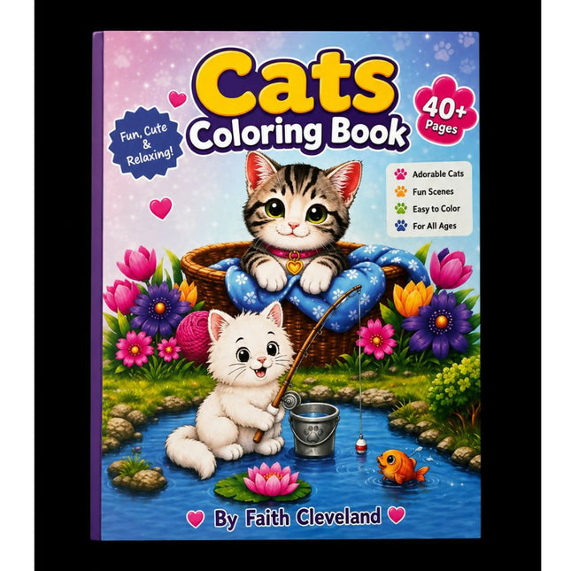 CATS coloring book