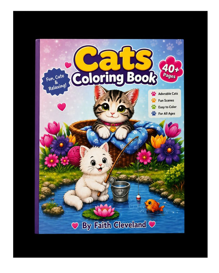 CATS Coloring Book