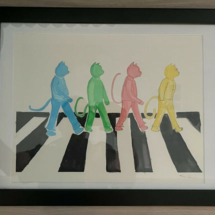 Framed Tabby Road