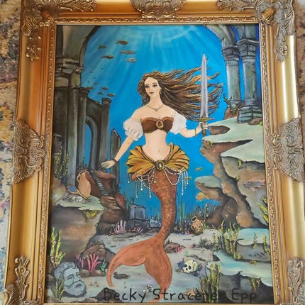 Relics of the Deep acrylic 18x24 $975