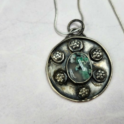 Earth & Mist Sterling Silver Necklace (3)