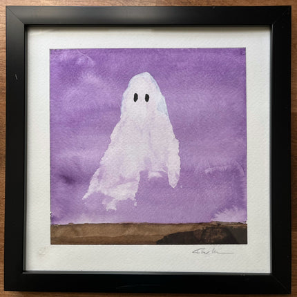 Into the Purple Night I Go FRAMED