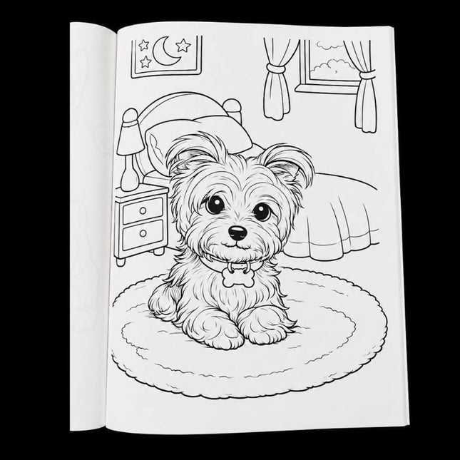 middle of coloring book