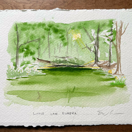 Little Lake Eureka 5 by 7