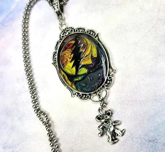 grateful deadhead necklace